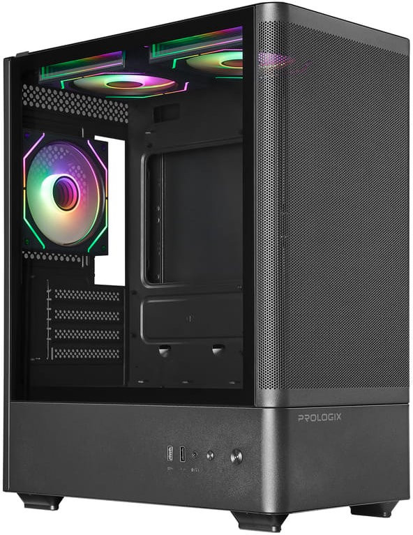 Корпус PrologiX Lumi GM-01MAB Mesh