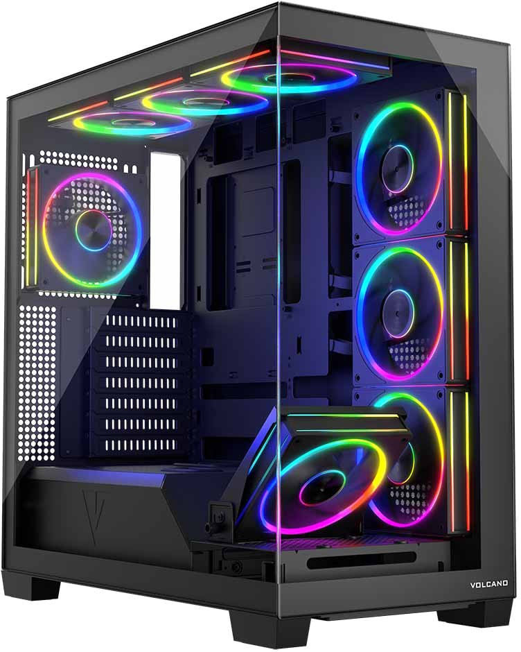 Корпус MODECOM VOLCANO STELLAR ARGB MIDI 8F
