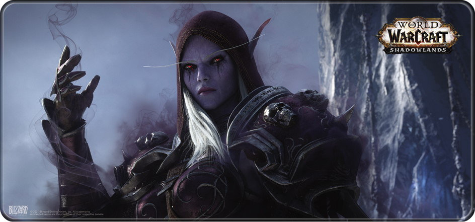 Игровой коврик Blizzard World of Warcraft Shadowlands Sylvanas