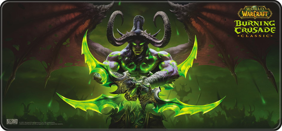 Игровой коврик Blizzard World of Warcraft Burning Crusade Illidan