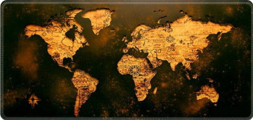 гровий килимок Voltronic Power World Map Orange Sky