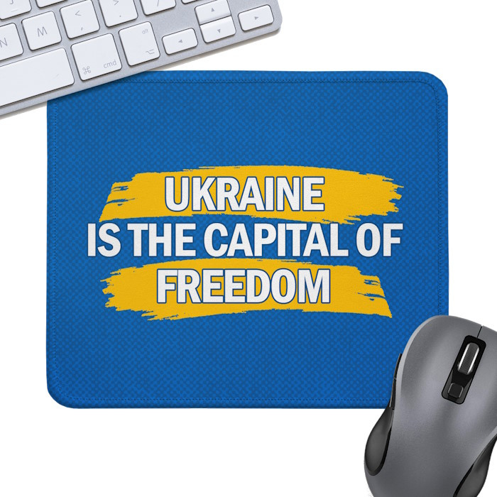 Коврик для мышки Presentville Ukraine is the Capital of Freedom
