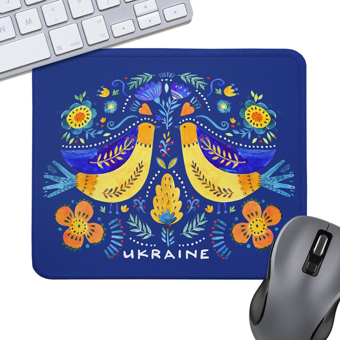 Килимок для мишки Presentville Ukraine - Birds