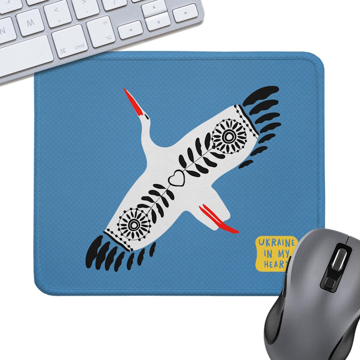 Килимок для мишки Presentville Ukraine in my Heart - Stork