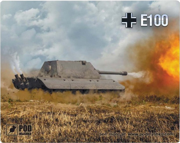 Килимок для мишки Pod myshku Tank E100 S