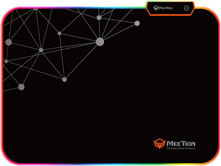 гровий килимок Meetion Rubber Led RGB Gaming Mouse Pad PD120