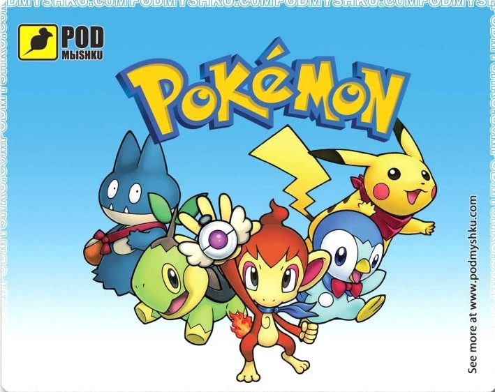 Коврик для мышки Pod myshku Pokemon