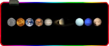 гровий килимок Voltronic Power Planets Marbles RGB