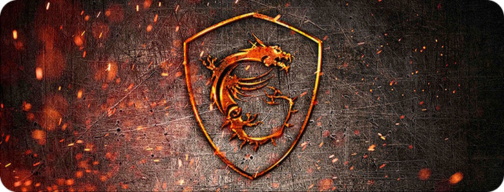Игровой коврик Voltronic Power MSI - Fire Dragon