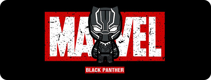 Игровой коврик Voltronic Power Marvel - Black Panther