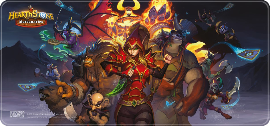 Игровой коврик Blizzard Hearthstone Mercenaries