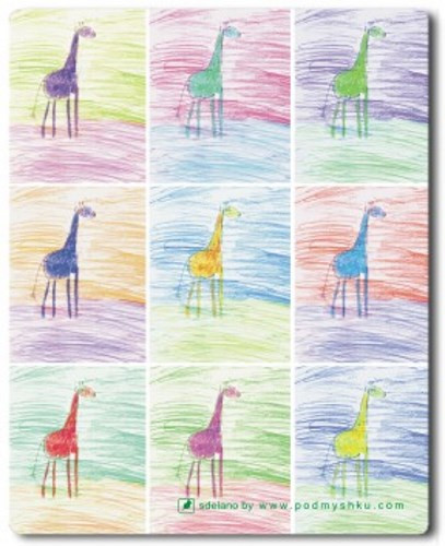 Коврик для мышки Pod myshku Giraffes