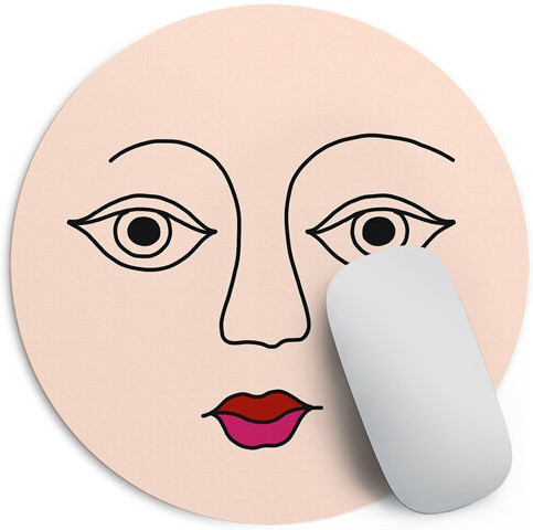 Килимок для мишки Presentville Face Mouse Pad