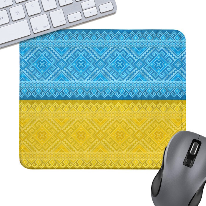 Килимок для мишки Presentville Embroidery Ukrainian Flag