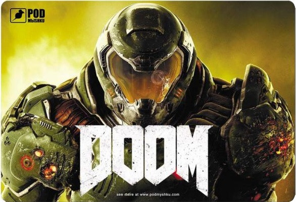 гровий килимок Pod myshku Doom M