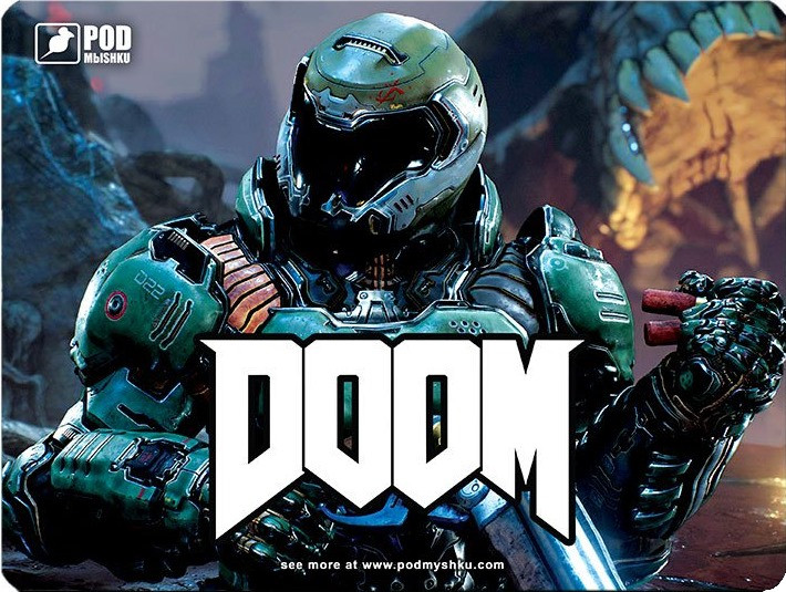 гровий килимок Pod myshku Doom S