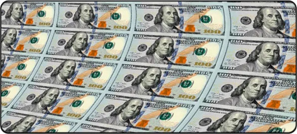 гровий килимок Voltronic Power Dollars - Banjamin (UD09)