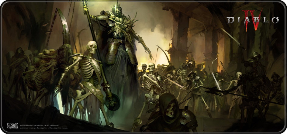 Игровой коврик Blizzard Diablo IV Skeleton King