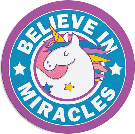 Коврик для мышки Presentville Believe in Miracles Mouse Pad