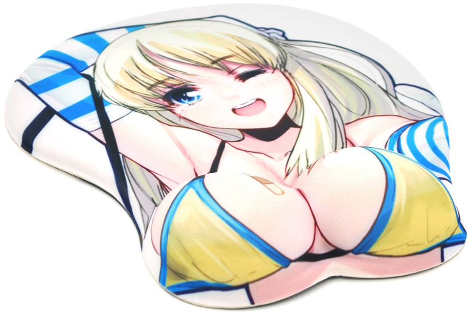 Килимок для мишки Voltronic Power Anime Girl - model 1 (with Wrist Rest)