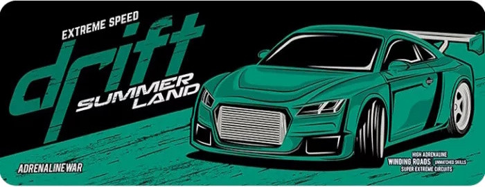 Игровой коврик Voltronic Power Drift Summer Land