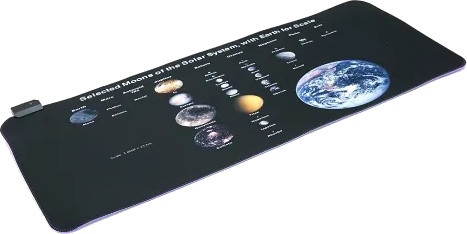Игровой коврик Voltronic Power Planets Scales RGB