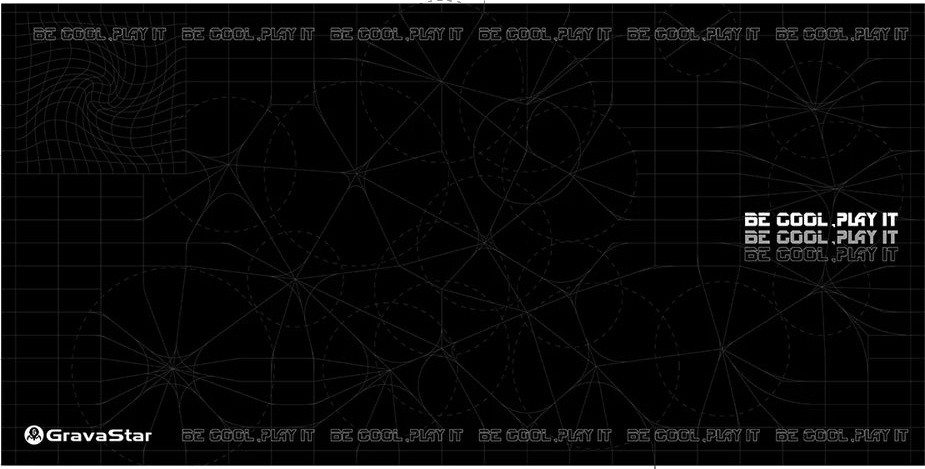 Ігровий килимок Gravastar Gaming Mouse Pad