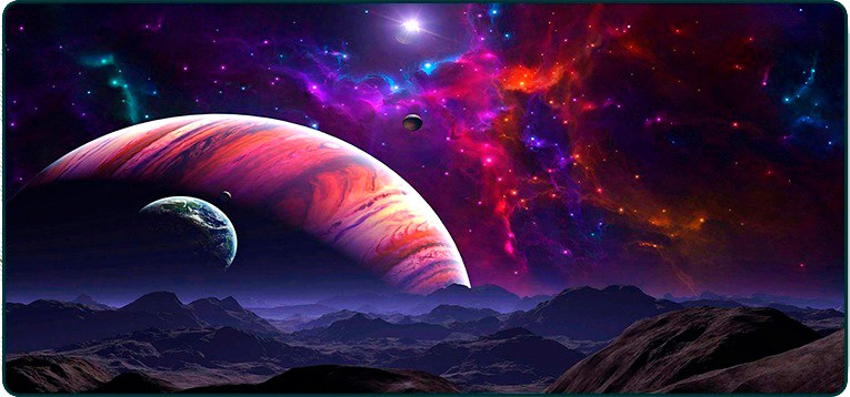 Ігровий килимок Voltronic Power Planet Moon