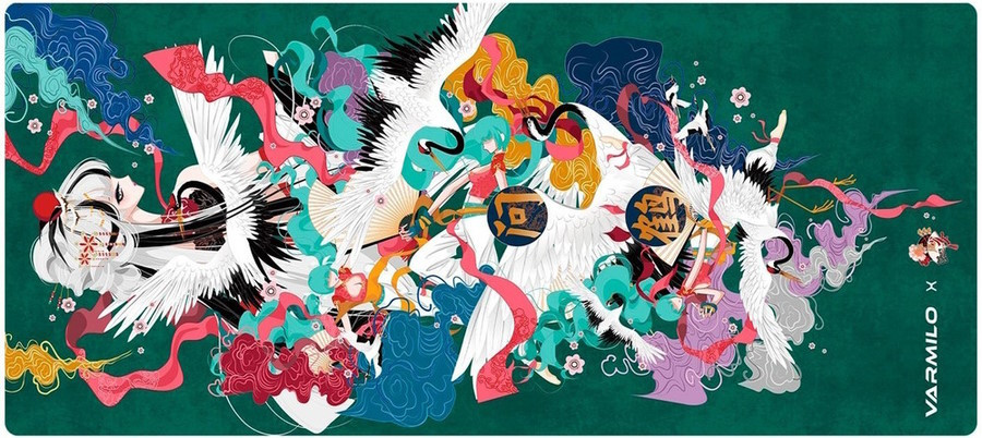 Ігровий килимок Varmilo Crane Desk Mat XL