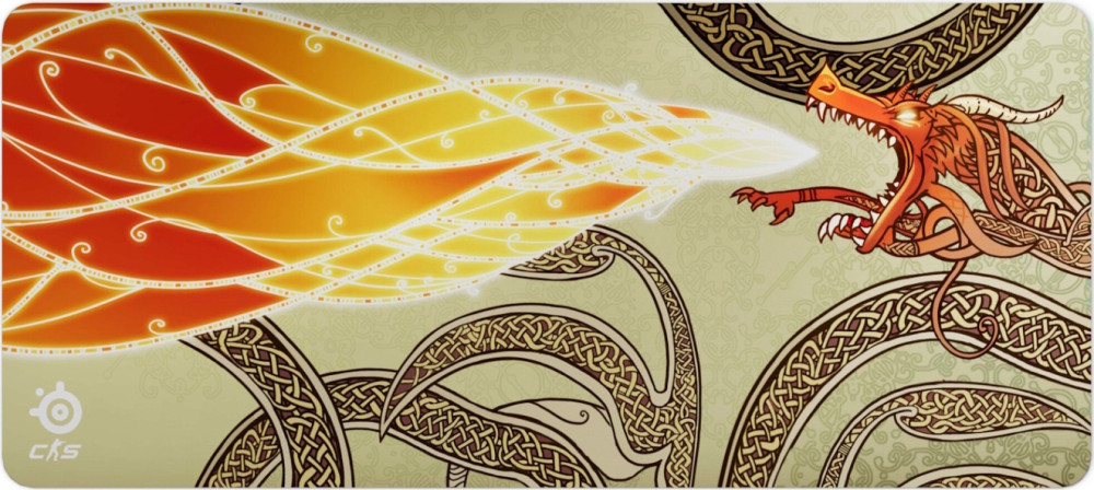 Ігровий килимок SteelSeries QcK XXL CS2 Dragon Lore Edition