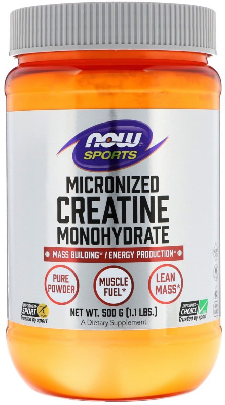 Креатин моногидрат Now Micronized Creatine Monohydrate