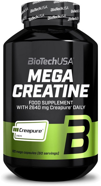 Креатин моногидрат BioTech Mega Creatine Creapure