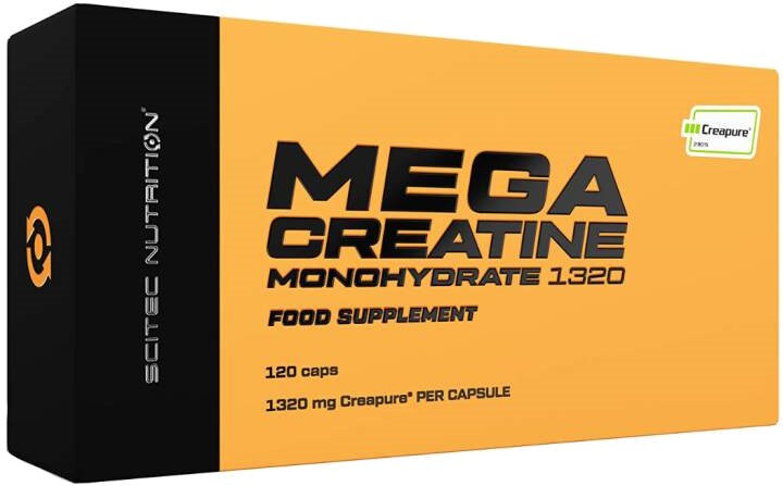 Креатин моногидрат Scitec Nutrition Mega Creatine Monohydrate 1320 Creapure
