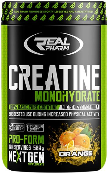 Креатин моногидрат Real Pharm Creatine Monohydrate Powder