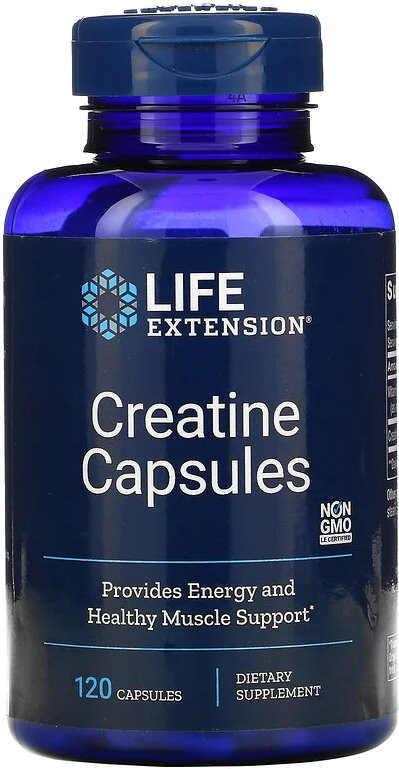 Креатин моногидрат Life Extension Creatine Capsules