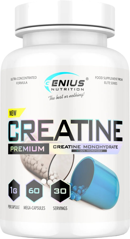 Креатин моногидрат Genius Nutrition Creatine Caps