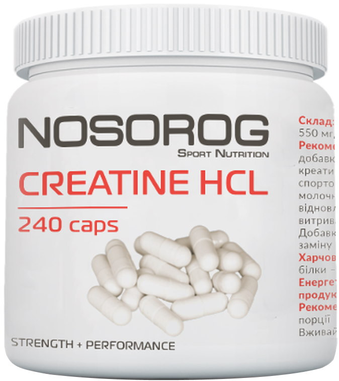 Креатин гидрохлорид Nosorog Creatine HCL