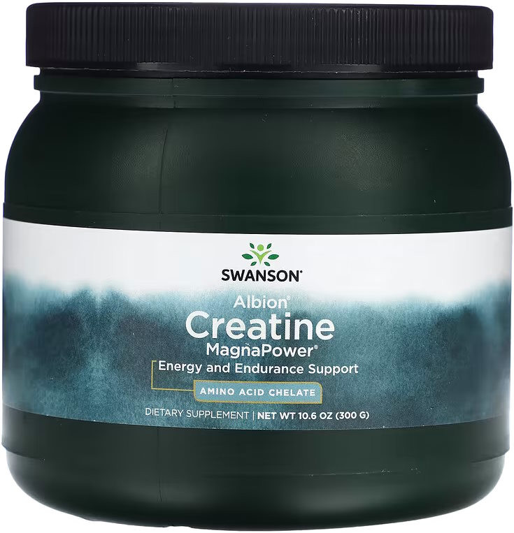 Магний креатин хелат Swanson Albion Creatine MagnaPower