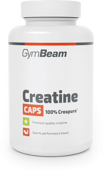 Креатин моногидрат GymBeam Creatine Caps Creapure