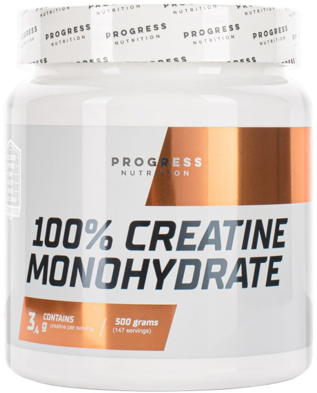 Креатин моногидрат Progress Nutrition 100 Creatine Monohydrate