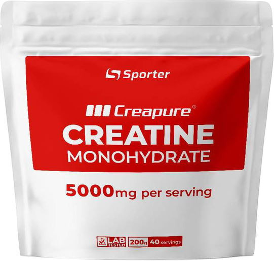 Креатин моногидрат Sporter Creapure Creatine Monohydrate