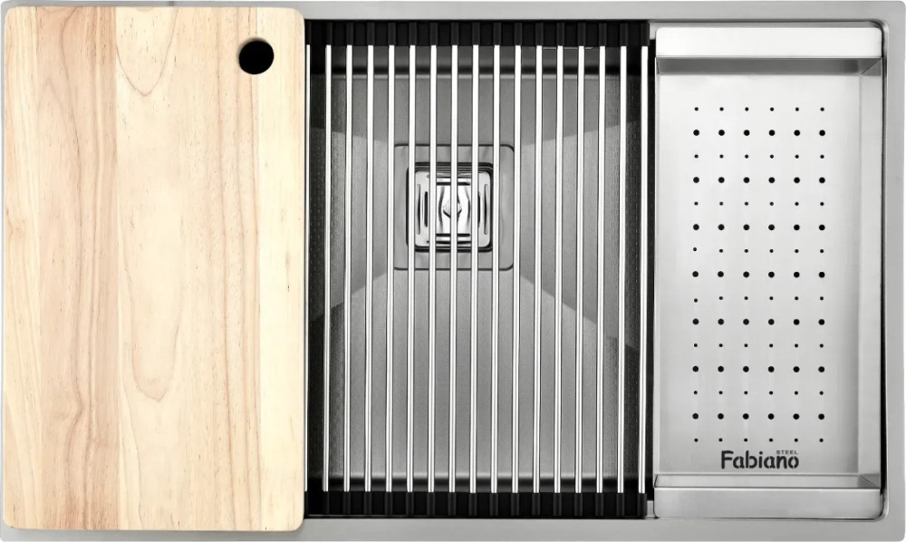 Кухонная мойка Fabiano Quadro Center 73 8216.401.1668