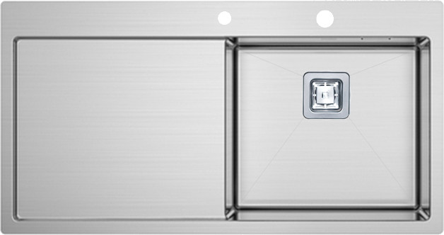 Кухонна мийка Fabiano Top 89 R 890x510 права