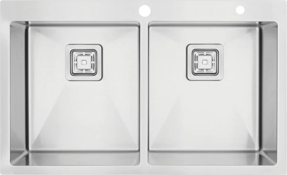 Кухонна мийка Fabiano Top 86x2 8216.401.0923