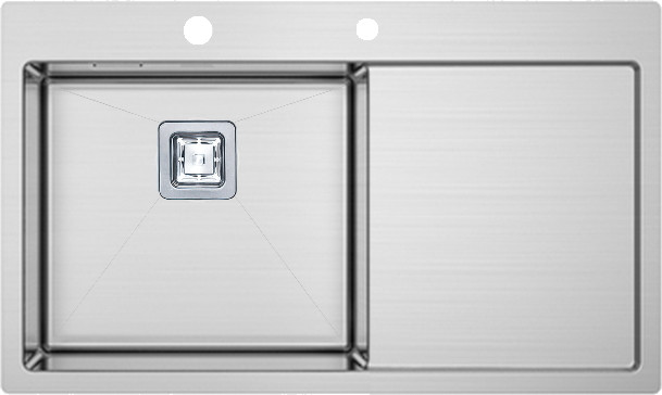 Кухонна мийка Fabiano Top 79 L 790x510 ліва