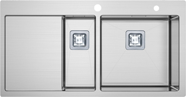 Кухонна мийка Fabiano Top 89x15 R 890x510 права