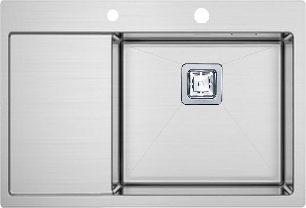 Кухонна мийка Fabiano Top 69 R 690x510 права