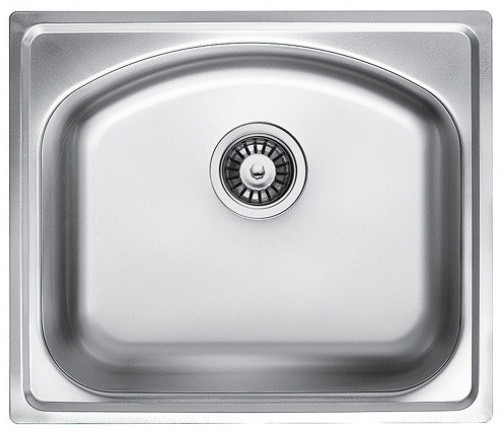 Кухонная мойка Fabiano Steel 53x45