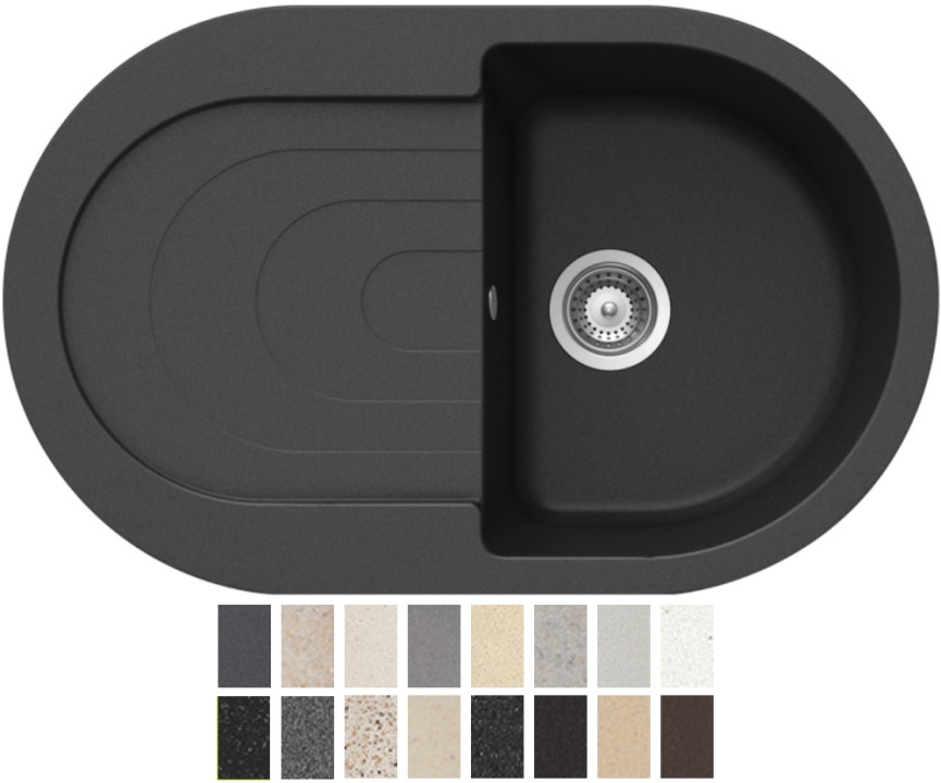 Кухонная мойка Schock Ronda D-100S