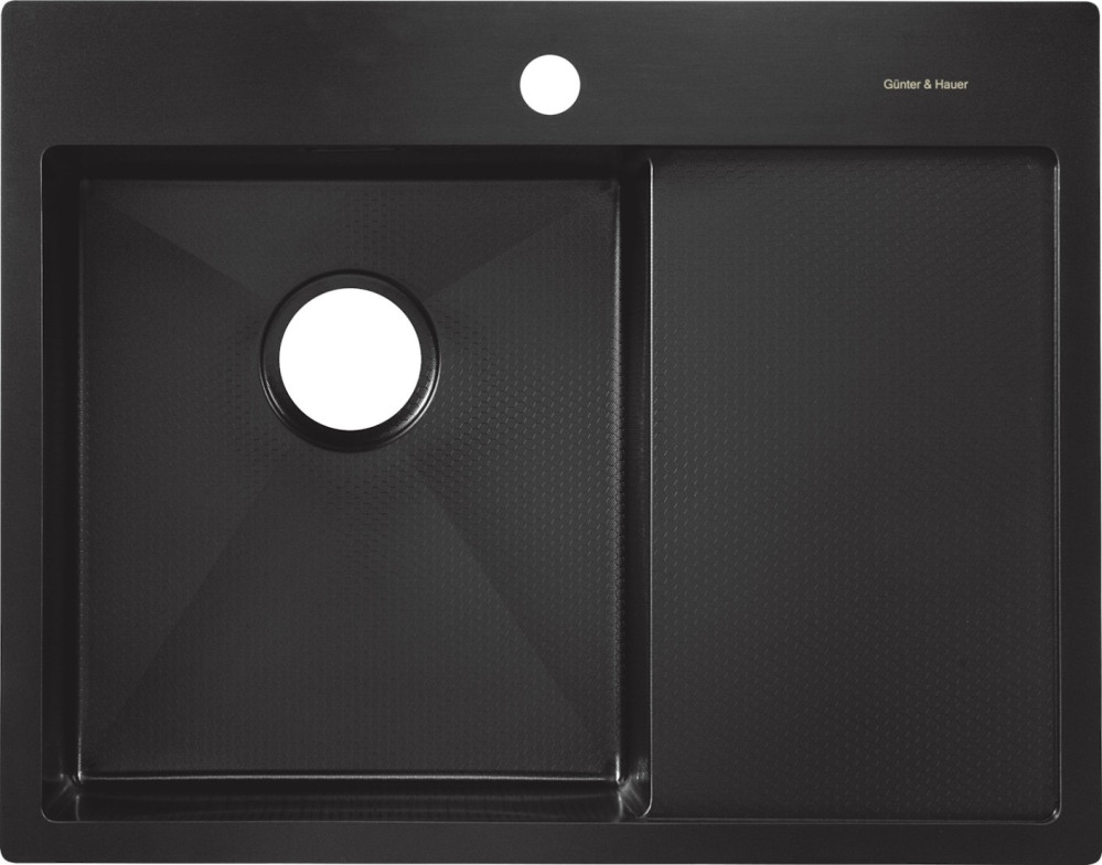 Кухонна мийка Gunter&Hauer Rauda 6522 RW 650x510 ліва